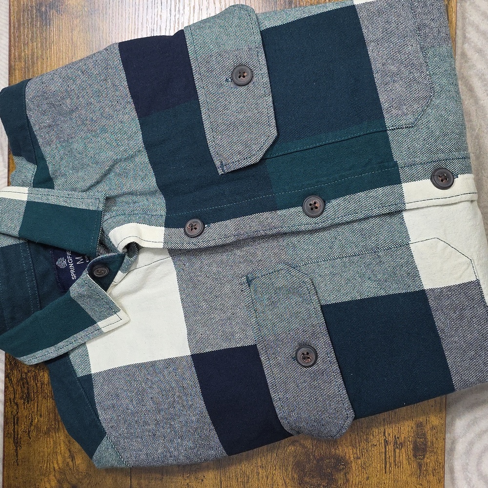 Springfield Plaid Flannel - Picture 2 of 10